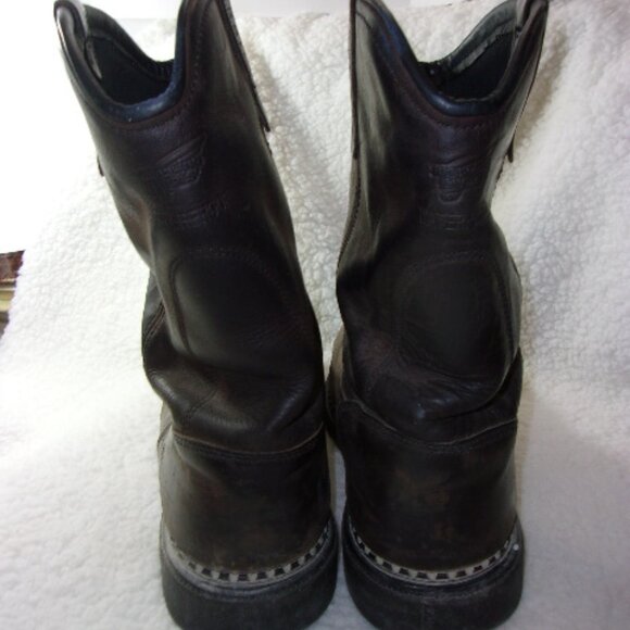 S-130 MENS REDWING  STEEL TOE WORK BOOTS - Picture 9 of 15